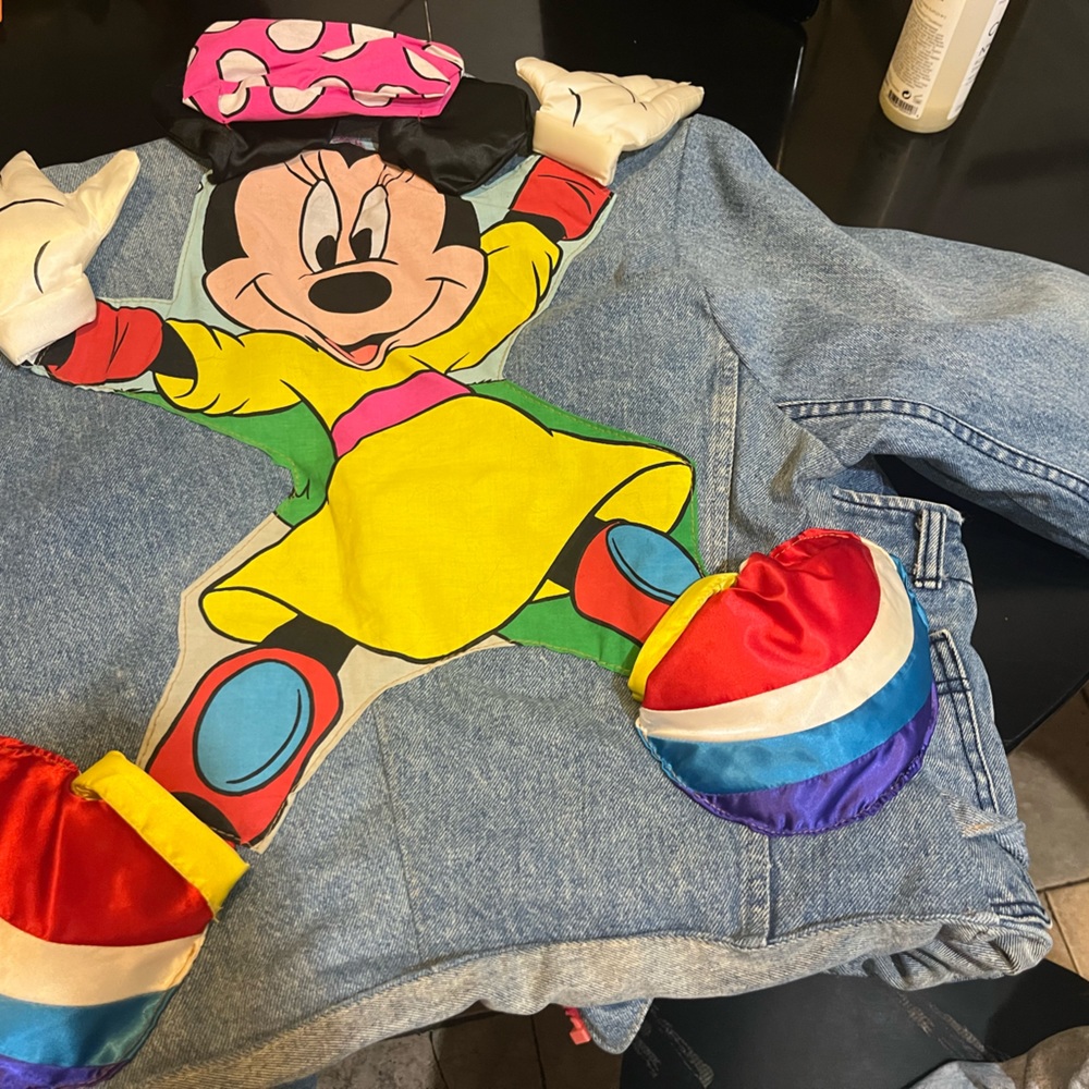 Minnie mouse Jean jacket